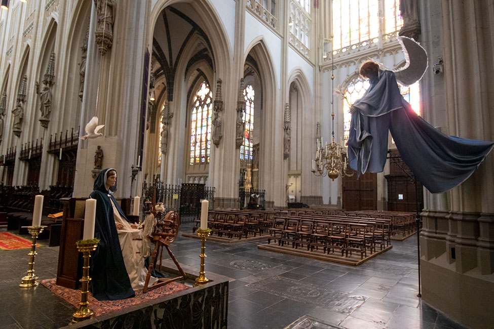 Kerststal SintJanskathedraal Den Bosch